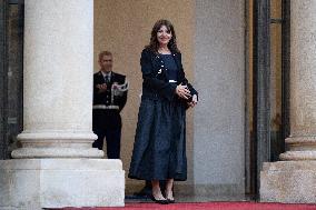State diner with Brazilian President at the Elysee - Paris