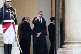 State diner with Brazilian President at the Elysee - Paris