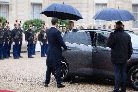 State diner with Brazilian President at the Elysee - Paris