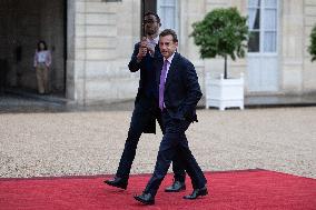State diner with Brazilian President at the Elysee - Paris