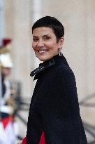 State diner with Brazilian President at the Elysee - Paris