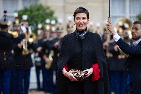 State diner with Brazilian President at the Elysee - Paris