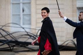 State diner with Brazilian President at the Elysee - Paris