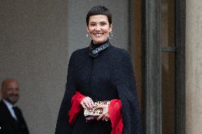 State diner with Brazilian President at the Elysee - Paris