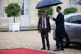 State diner with Brazilian President at the Elysee - Paris