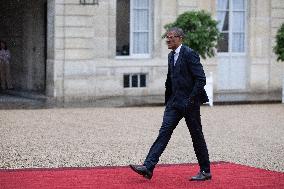 State diner with Brazilian President at the Elysee - Paris