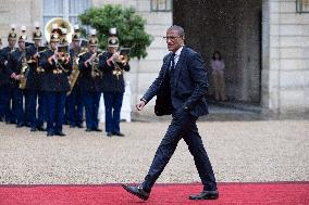 State diner with Brazilian President at the Elysee - Paris