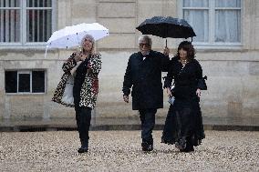 State diner with Brazilian President at the Elysee - Paris