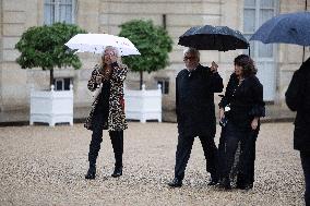 State diner with Brazilian President at the Elysee - Paris