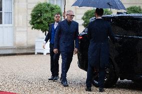 State diner with Brazilian President at the Elysee - Paris