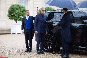 State diner with Brazilian President at the Elysee - Paris