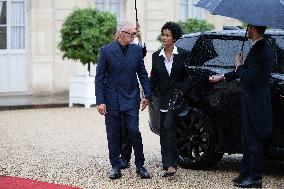 State diner with Brazilian President at the Elysee - Paris