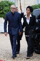 State diner with Brazilian President at the Elysee - Paris