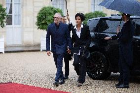 State diner with Brazilian President at the Elysee - Paris