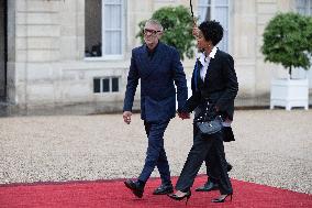 State diner with Brazilian President at the Elysee - Paris