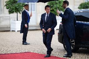 State diner with Brazilian President at the Elysee - Paris