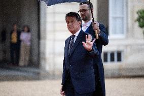 State diner with Brazilian President at the Elysee - Paris