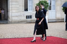 State diner with Brazilian President at the Elysee - Paris