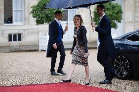 State diner with Brazilian President at the Elysee - Paris