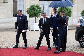 State diner with Brazilian President at the Elysee - Paris
