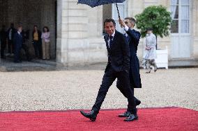 State diner with Brazilian President at the Elysee - Paris