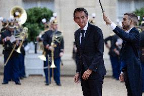 State diner with Brazilian President at the Elysee - Paris