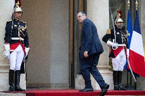 State diner with Brazilian President at the Elysee - Paris