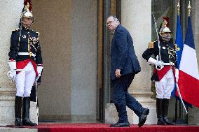 State diner with Brazilian President at the Elysee - Paris