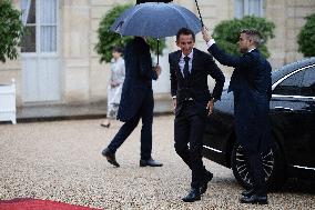 State diner with Brazilian President at the Elysee - Paris