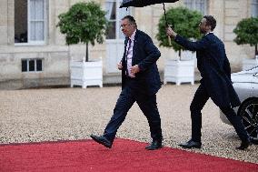 State diner with Brazilian President at the Elysee - Paris