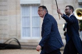 State diner with Brazilian President at the Elysee - Paris