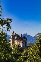 Illustration - The Alps in Summer