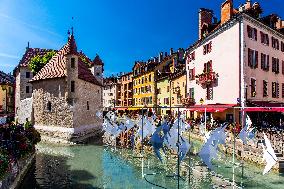 Illustration - The Alps in Summer