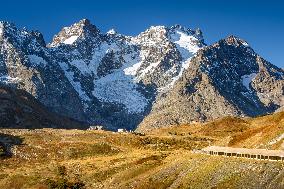 Illustration - The Alps in Summer