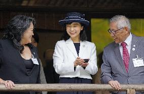 Japan's Princess Kako in Brazil