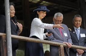 Japan's Princess Kako in Brazil