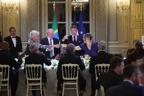Macron Hosts Lula da Silva at Elysée Palace for State Banquet - Paris