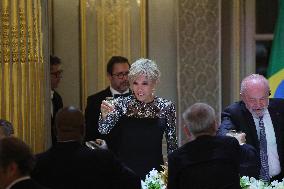 Macron Hosts Lula da Silva at Elysée Palace for State Banquet - Paris