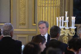 Macron Hosts Lula da Silva at Elysée Palace for State Banquet - Paris