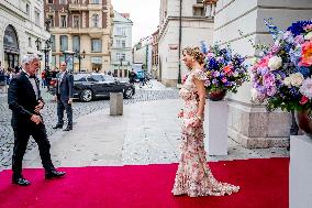 Queen Maxima Attends Ballet - Prague