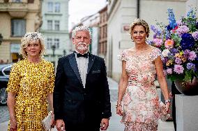 Queen Maxima Attends Ballet - Prague