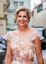 Queen Maxima Attends Ballet - Prague