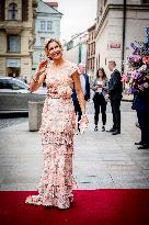 Queen Maxima Attends Ballet - Prague