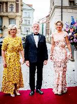 Queen Maxima Attends Ballet - Prague