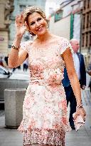 Queen Maxima Attends Ballet - Prague