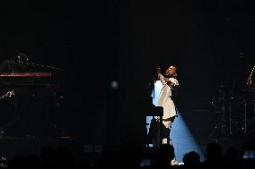 John Legend Performs At The Adidas Arena - Paris