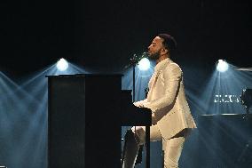 John Legend Performs At The Adidas Arena - Paris