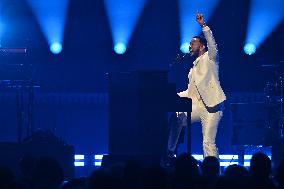 John Legend Performs At The Adidas Arena - Paris