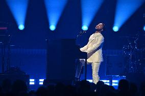 John Legend Performs At The Adidas Arena - Paris