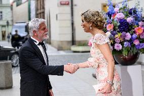 Queen Maxima Attends Ballet - Prague